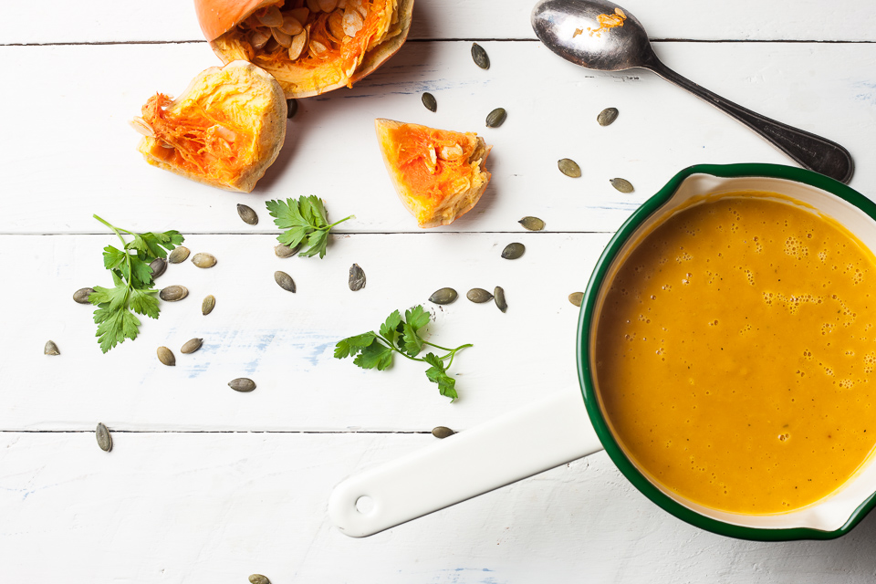 Pumpkin soup by Milk & Honey