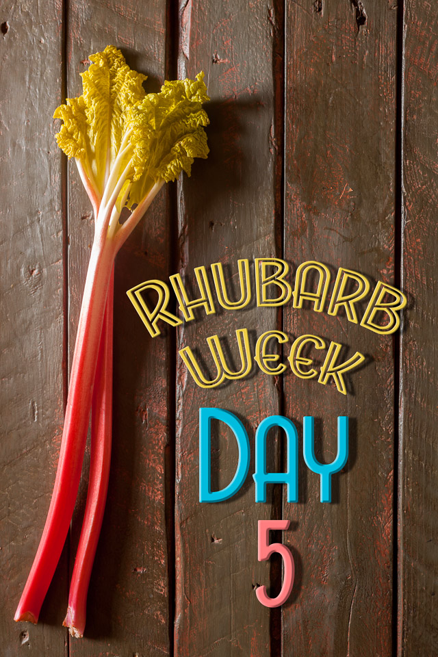 Rhubarb Week Day 5. UK food photographer, Cheshire food photography