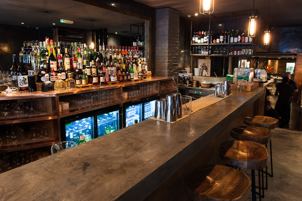 The Bar, Yama Momo, East Dulwich, London.