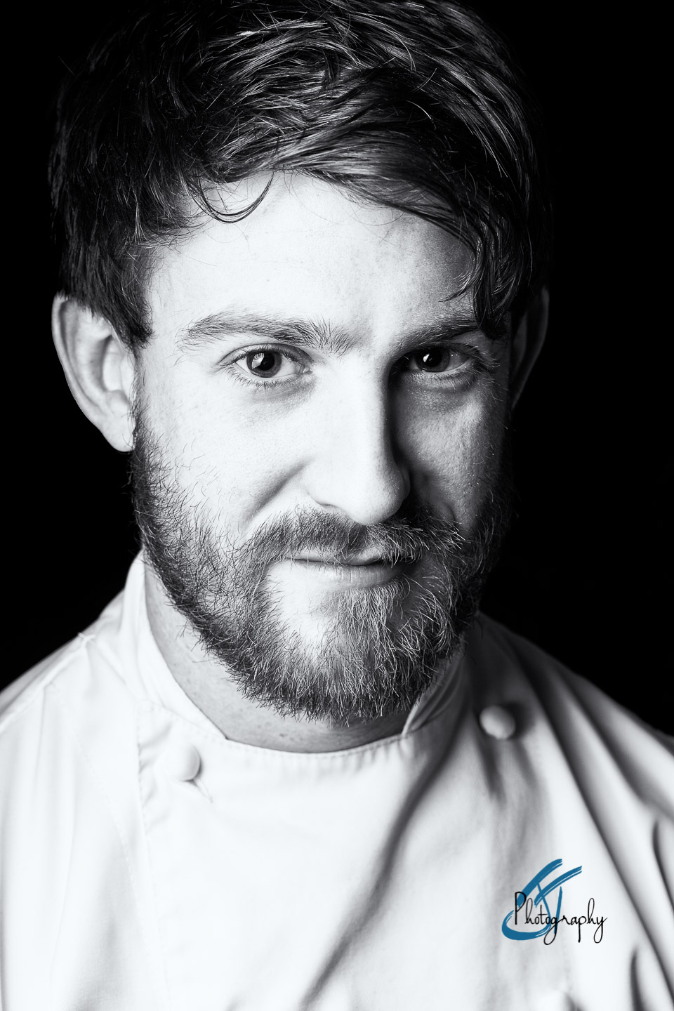 restaurant photography-Portrait of chef Lee Westcott